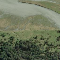 Satellite imagery of Douglas Bluff, NZ