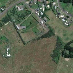 Satellite imagery of Point Webb, NZ