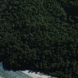 Satellite imagery of Mark Bluff, NZ