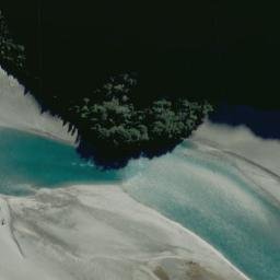 Satellite imagery of Clarke Bluff, NZ
