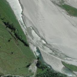 Satellite imagery of Halfway Bluff, NZ