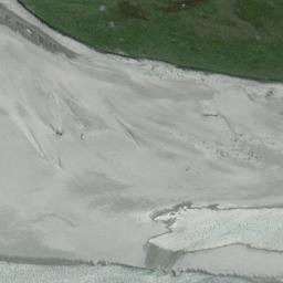 Satellite imagery of Halfway Bluff, NZ