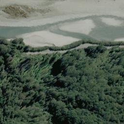 Satellite imagery of Clarke Bluff, NZ
