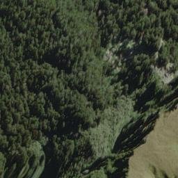 Satellite imagery of Headlong Spur, NZ