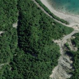 Satellite imagery of McArthur Spur, NZ