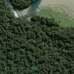 Satellite imagery of Fault Spur, NZ