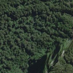 Satellite imagery of Grandeur Cliffs, NZ