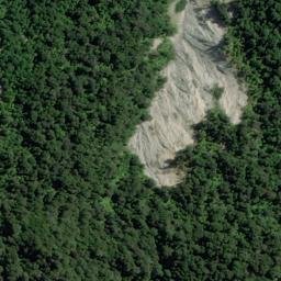Satellite imagery of McArthur Spur, NZ
