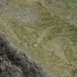 Satellite imagery of Harris Faces, NZ