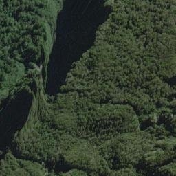 Satellite imagery of Grandeur Cliffs, NZ