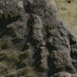 Satellite imagery of Harris Faces, NZ