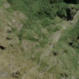 Satellite imagery of Fault Spur, NZ