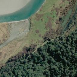 Satellite imagery of Sunset Spur, NZ