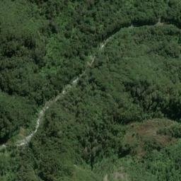 Satellite imagery of His Honour Spur, NZ