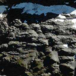 Satellite imagery of Rotten Ridge, NZ