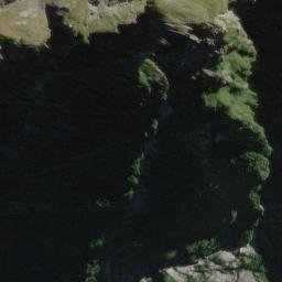 Satellite imagery of Ironstone Spur, NZ