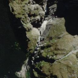 Satellite imagery of Ironstone Spur, NZ
