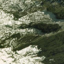 Satellite imagery of Blowfly Spur, NZ