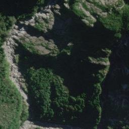 Satellite imagery of Ironstone Spur, NZ
