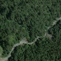 Satellite imagery of Pass Spur, NZ