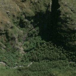 Satellite imagery of Lawyer Crags, NZ