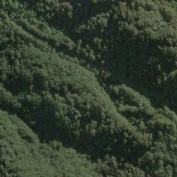 Satellite imagery of Cuttance Ridge, NZ