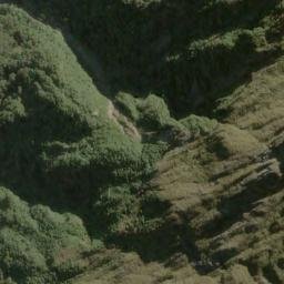 Satellite imagery of Cuttance Ridge, NZ