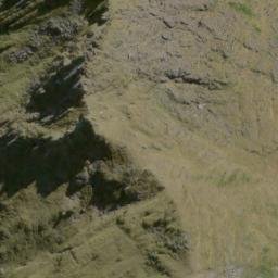 Satellite imagery of Cuttance Ridge, NZ