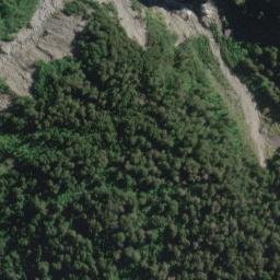 Satellite imagery of Ironstone Spur, NZ
