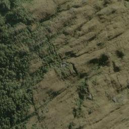 Satellite imagery of Cuttance Ridge, NZ