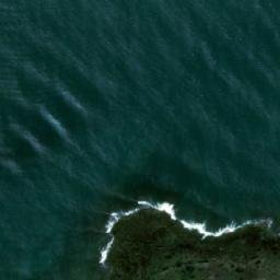 Satellite imagery of Punta Tombo, AR