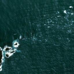 Satellite imagery of Punta Tombo, AR
