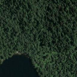 Satellite imagery of Burmeister Point, NZ