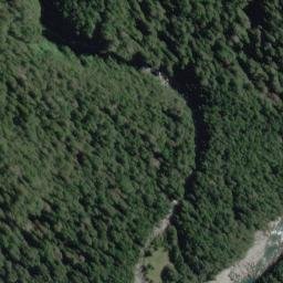 Satellite imagery of Axis Spur, NZ