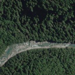 Satellite imagery of Axis Spur, NZ