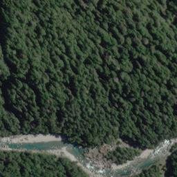 Satellite imagery of Mistake Spur, NZ