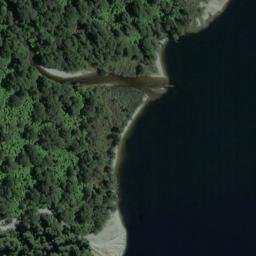 Satellite imagery of Burmeister Point, NZ