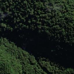 Satellite imagery of Slippery Spur, NZ
