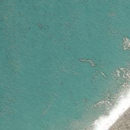 Satellite imagery of Barn Bay Bluff, NZ
