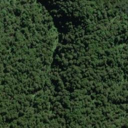 Satellite imagery of Standish Ridge, NZ