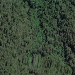 Satellite imagery of Hutchinson Spur, NZ