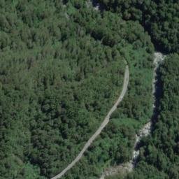 Satellite imagery of Pipson Spur, NZ