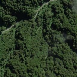 Satellite imagery of Wheeler Spur, NZ