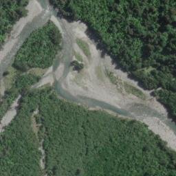 Satellite imagery of Hesper Spur, NZ