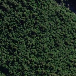 Satellite imagery of Thirsty Ridge, NZ