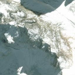 Satellite imagery of Cerro Tres Hermanos, CL
