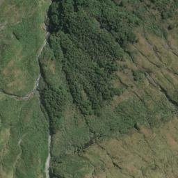 Satellite imagery of Howe Crags, NZ