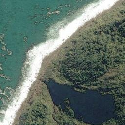 Satellite imagery of Watson Bluff, NZ