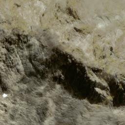 Satellite imagery of Presto Spur, NZ