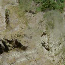 Satellite imagery of Presto Spur, NZ